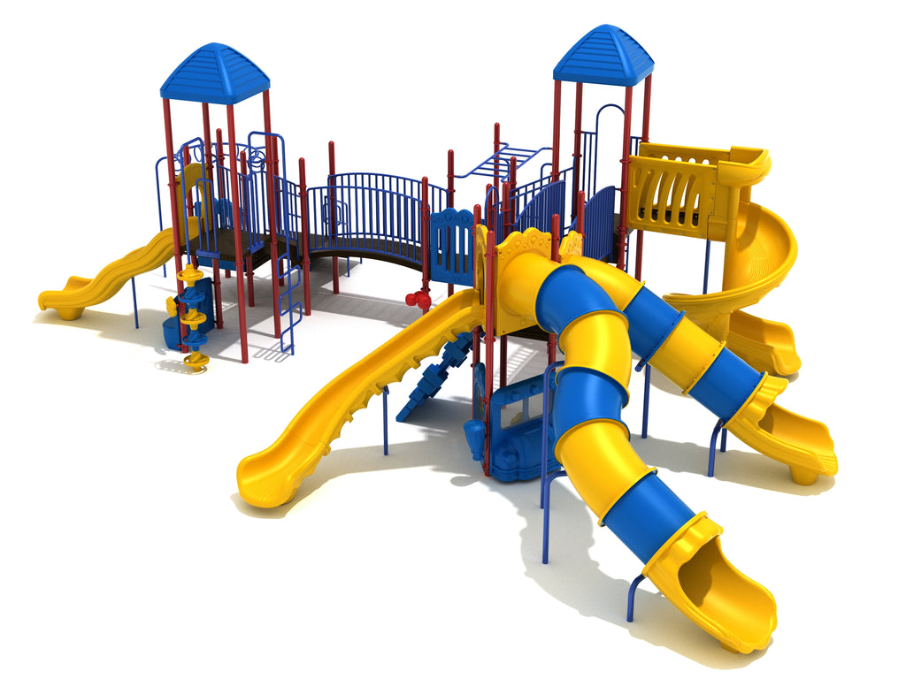 Fish Tales Commercial Steel Play System - INSTALLED