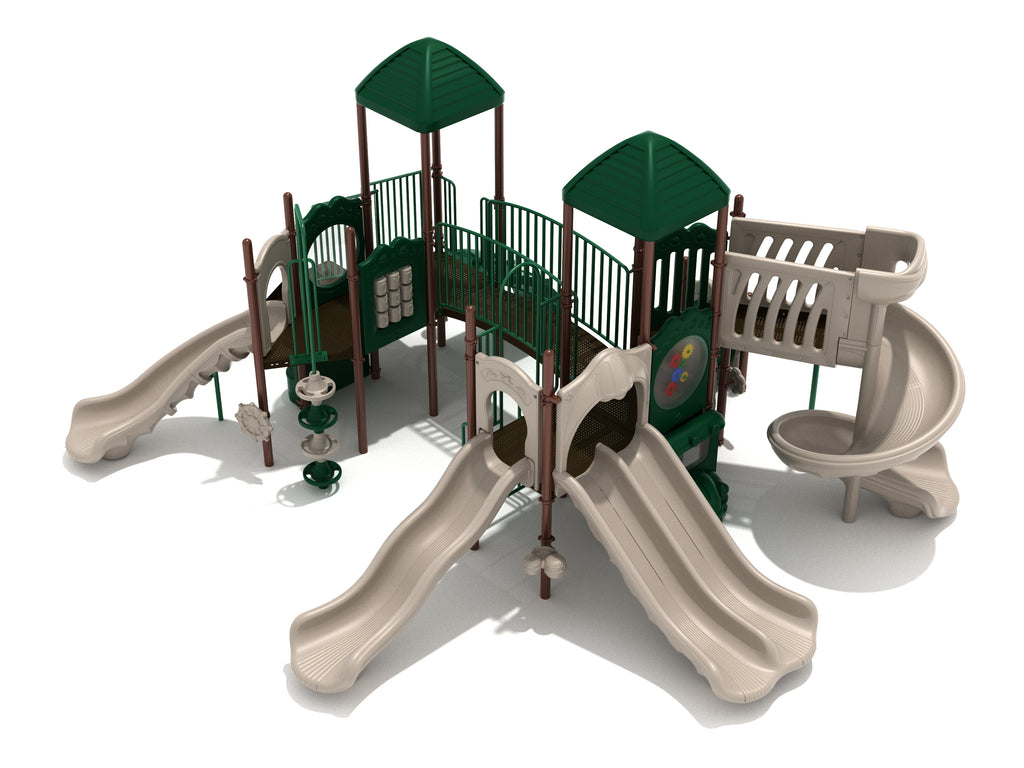 Turtle Canyon Commercial Steel Play System - INSTALLED