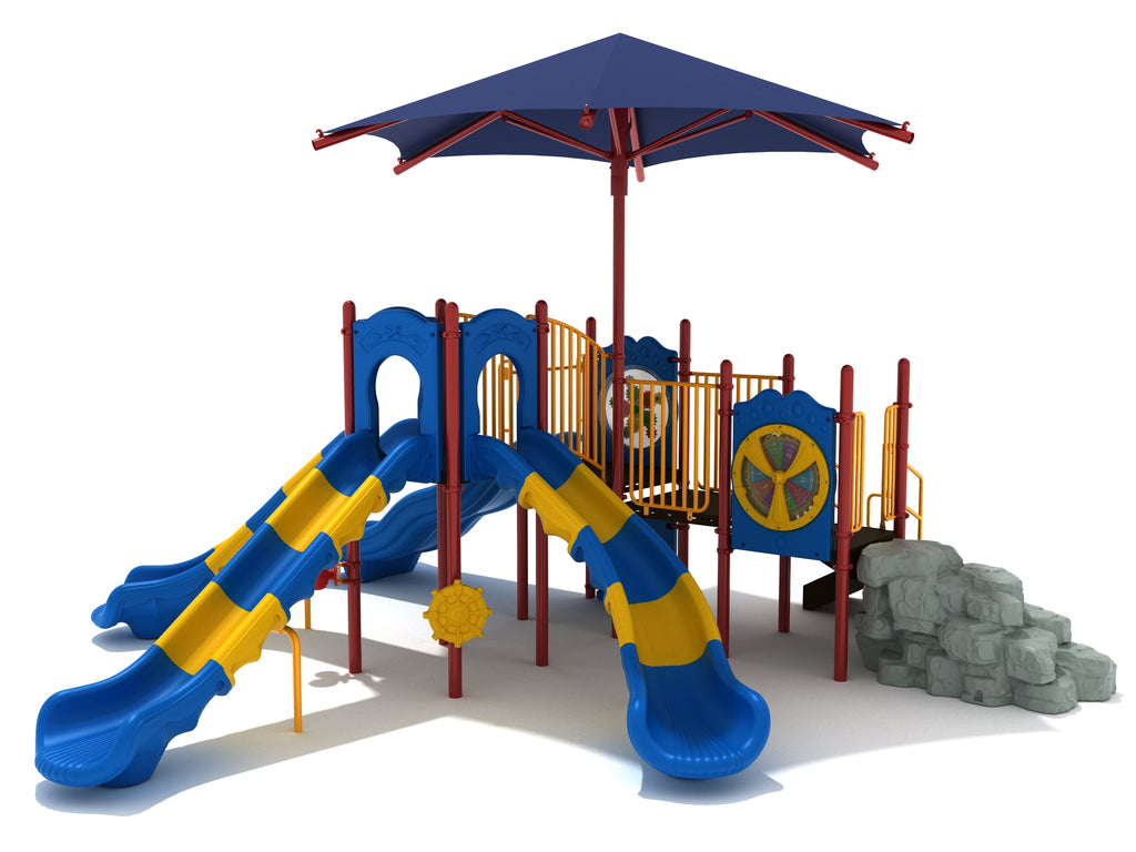 Poplar Bluff Commercial Steel Play System - INSTALLED