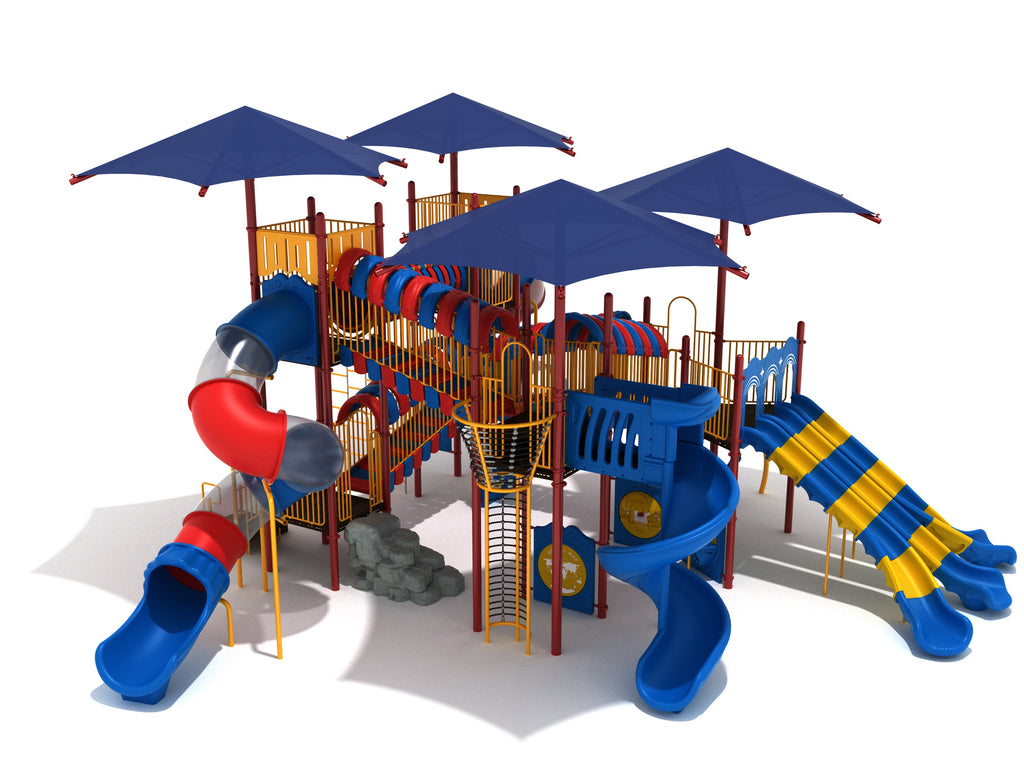 Cosmic Commercial Steel Play System - INSTALLED